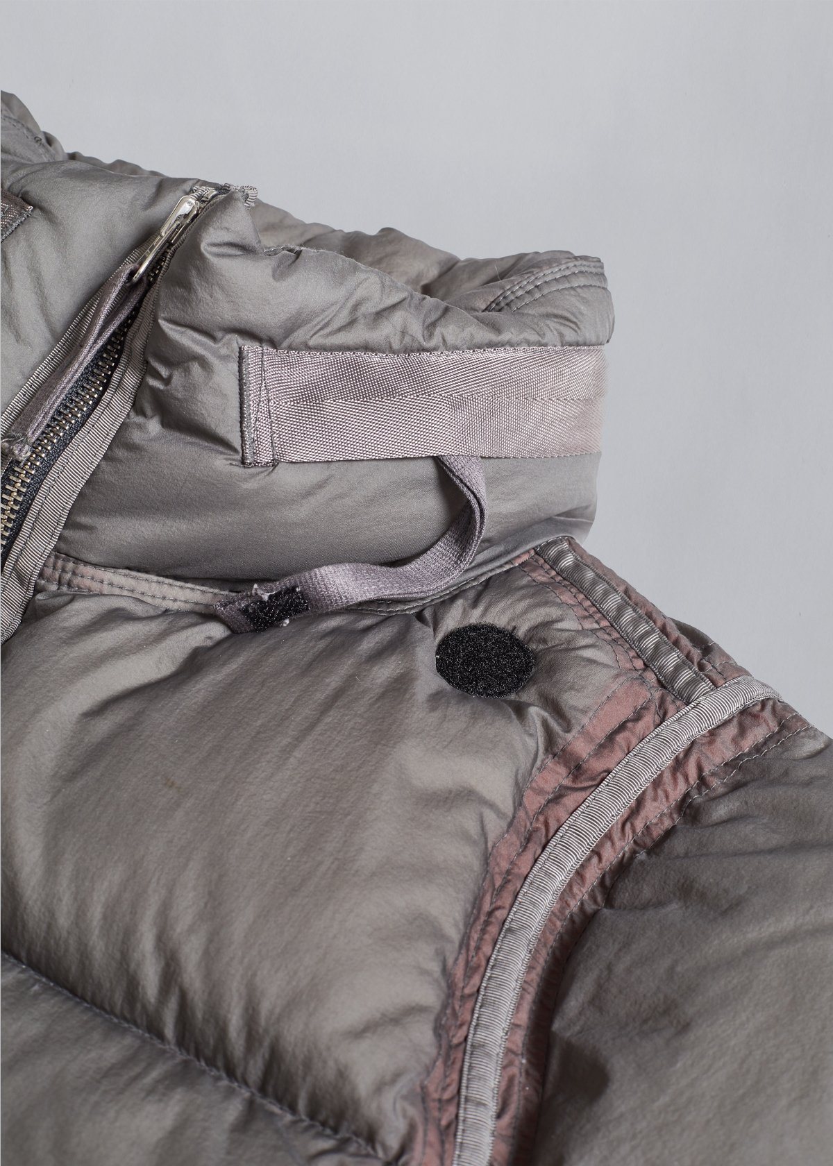 STONE ISLAND OPAQUE NYLON TELLA GOOSE DOWN BOMBER