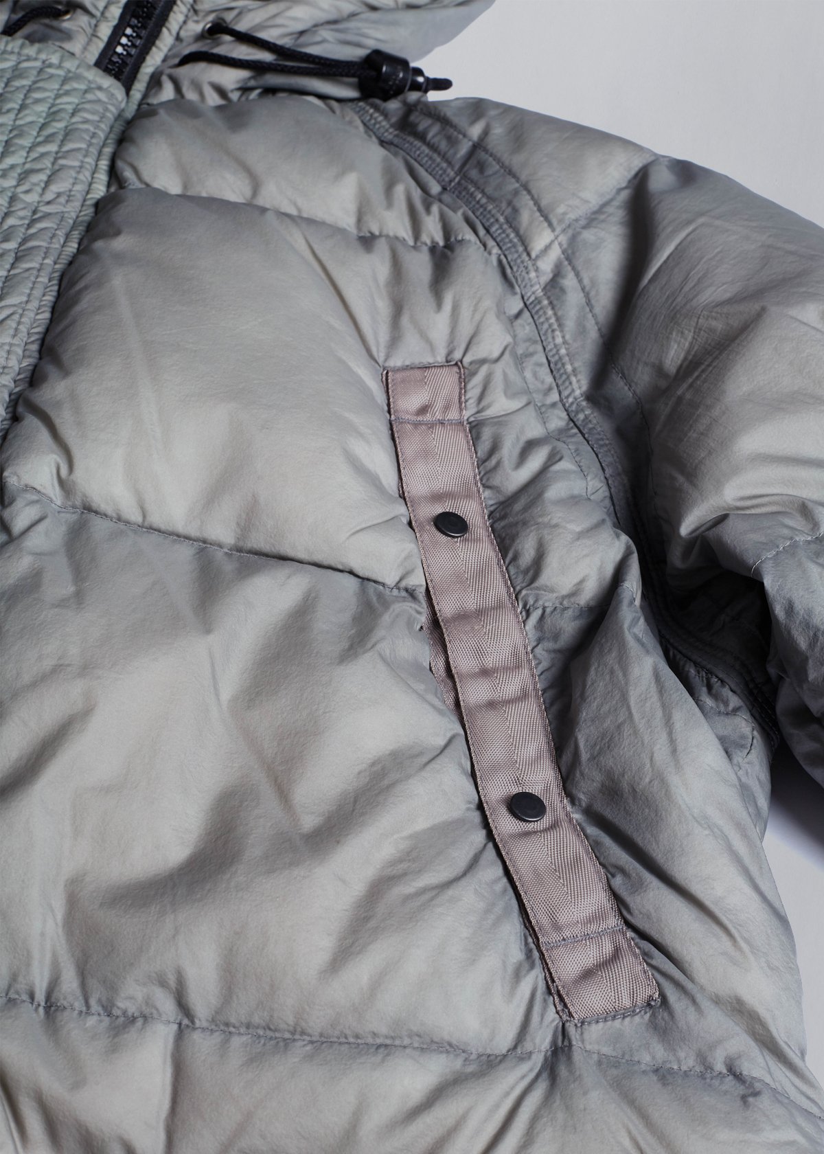 STONE ISLAND GARMENT DYED GOOSE DOWN JACKET