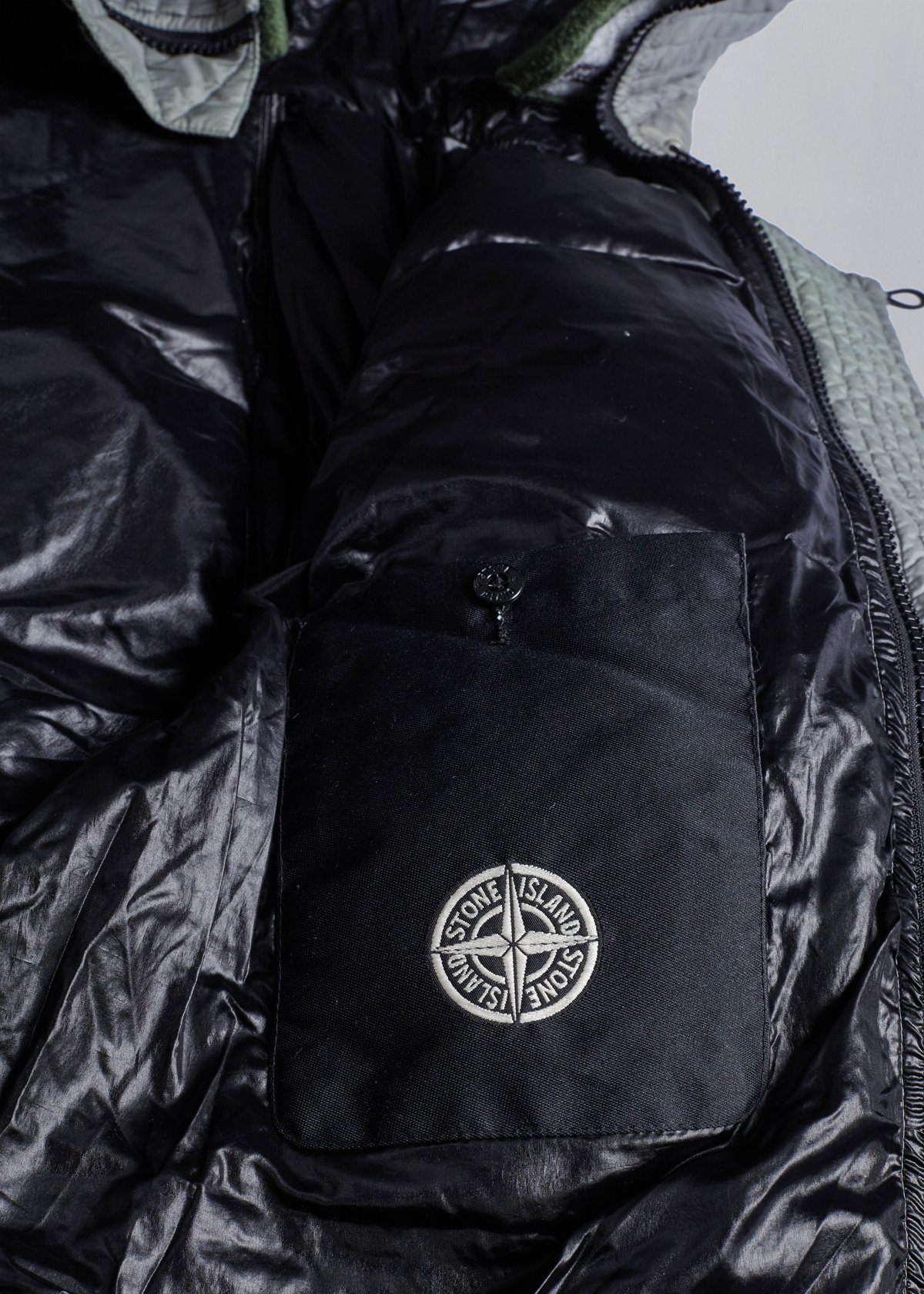 STONE ISLAND GARMENT DYED GOOSE DOWN JACKET