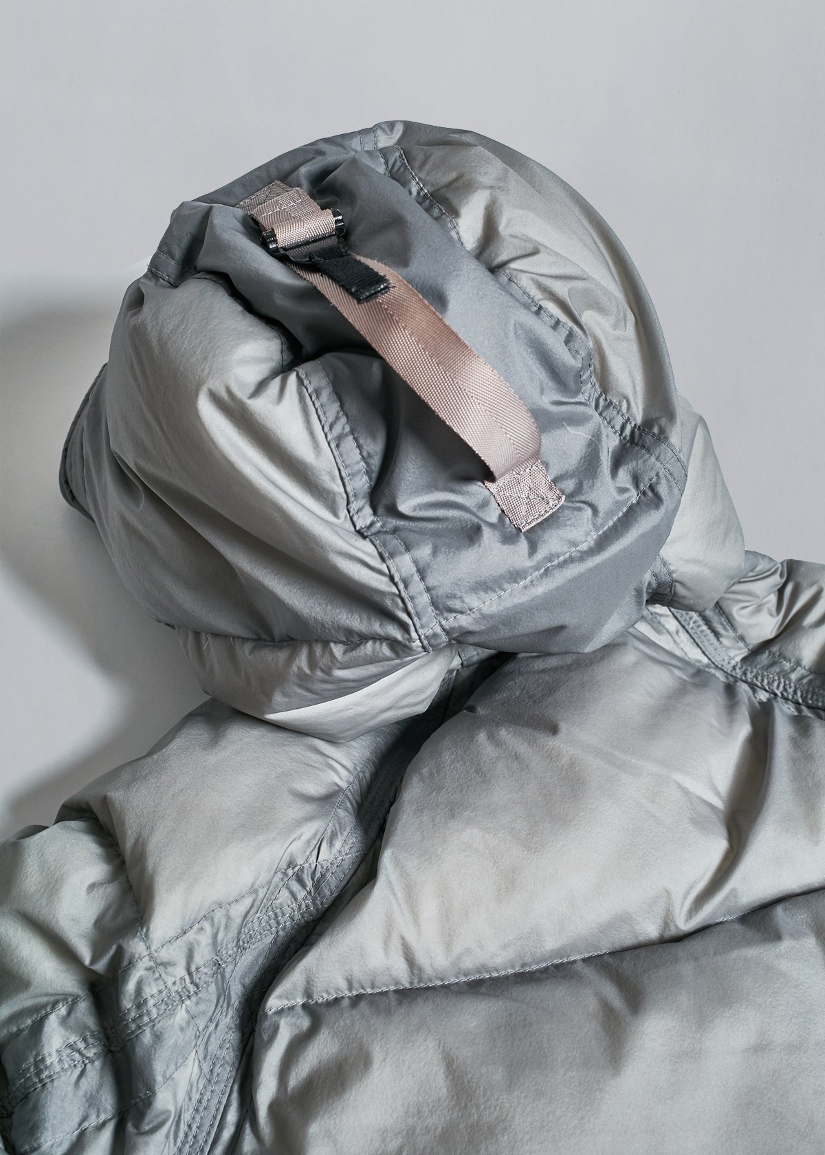 STONE ISLAND GARMENT DYED GOOSE DOWN JACKET